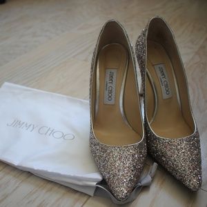 Jimmy Choo Romy 100 Pumps Size 38